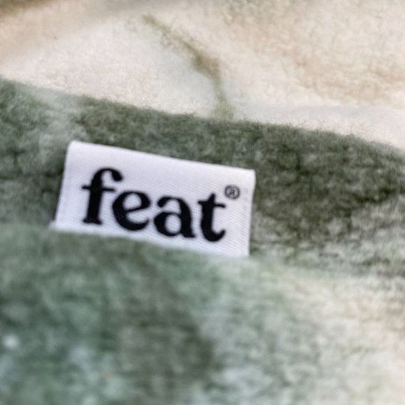 Feat Clothing Blanket Blend Hoodie Sweatshirt in Joshua Tree sz L NWT $128 - Picture 2 of 4